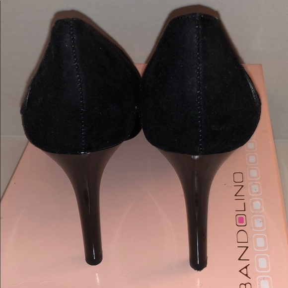 NWT Bandolino Black Dellmia Heels, Size 8 - Picture 6 of 7